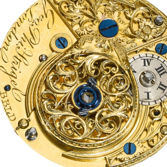 An English extraordinarily repeating cylinder watch Circa 1775 An English extraordinarily repeating cylinder watch Circa 1775