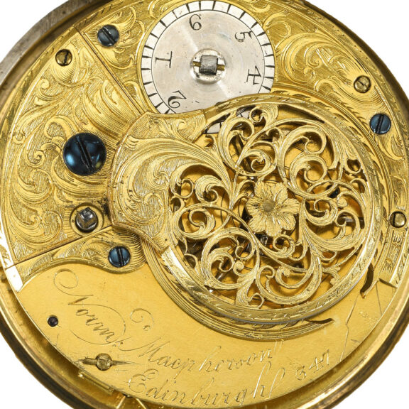 An English fine silver pair cased verge pocket watch Circa 1778 An English fine silver pair cased verge pocket watch Circa 1778