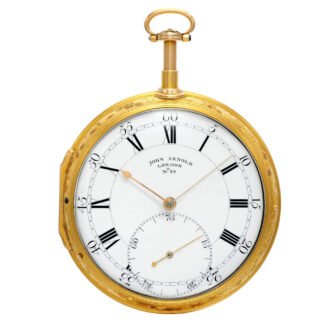 An English repeating chronometer by John Arnold Circa 1782