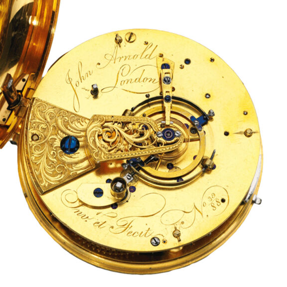 An English repeating chronometer by John Arnold Circa 1782 An English repeating chronometer by John Arnold Circa 1782