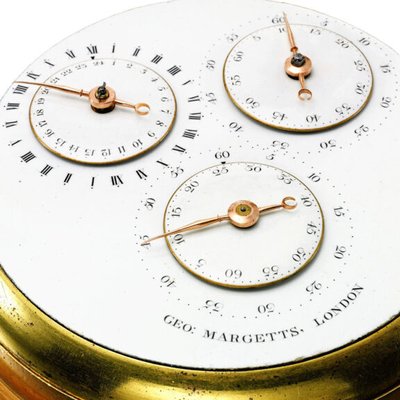 English timepiece with Arnold type escapement Circa 1782 English timepiece with Arnold type escapement Circa 1782
