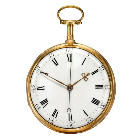 An English rare gold centre seconds duplex watch Circa 1790