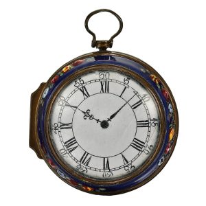 An English amusing bilston enamel toy watch Circa  1775