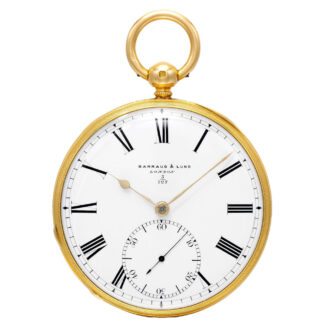 An English fine and unusual gold chronometer Circa 1869