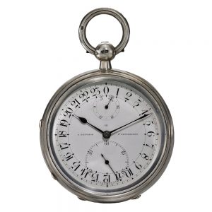 An English watch 24 hour dail and power reserve Circa 1891