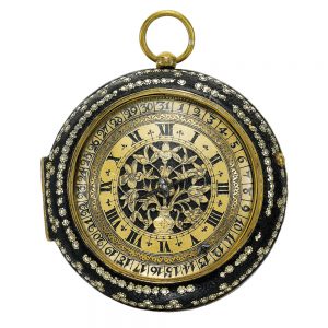 An English fine and rare verge watch with date Circa 1665