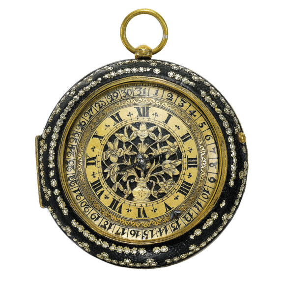 An English fine and rare verge watch with date Circa 1665