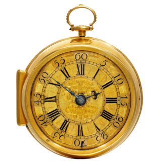 An English gold verge watch by Thomas Tompion Circa 1717