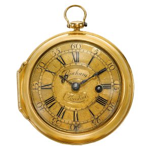 An English gold cylinder watch by George Graham circa 1727