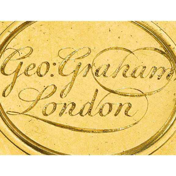 An English gold cylinder watch by George Graham circa 1727 An English gold cylinder watch by George Graham circa 1727
