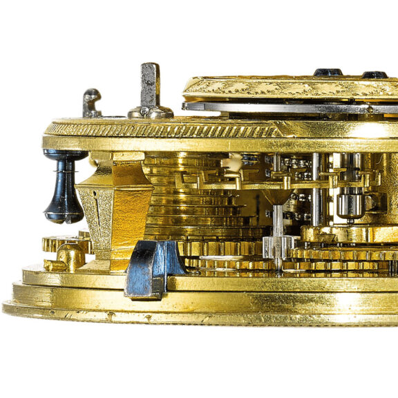 An English gold cylinder watch by George Graham circa 1727 An English gold cylinder watch by George Graham circa 1727