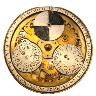 A highly important English perpetual calendar watch Circa 1762