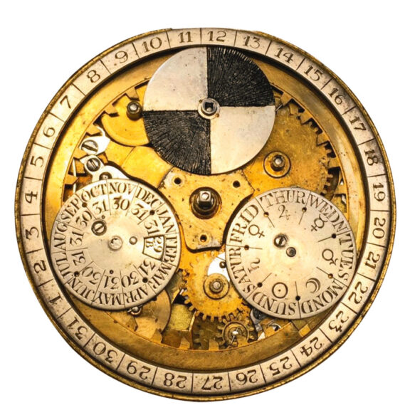 A highly important English perpetual calendar watch Circa 1762 A highly important English perpetual calendar watch Circa 1762