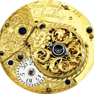 A highly important English perpetual calendar watch Circa 1762