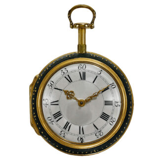 Important English minute repeating cylinder watch Circa 1766