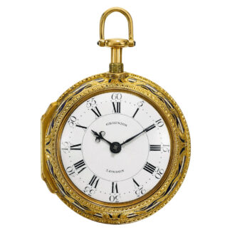 English quarter repeating verge with chatelaine Circa 1770