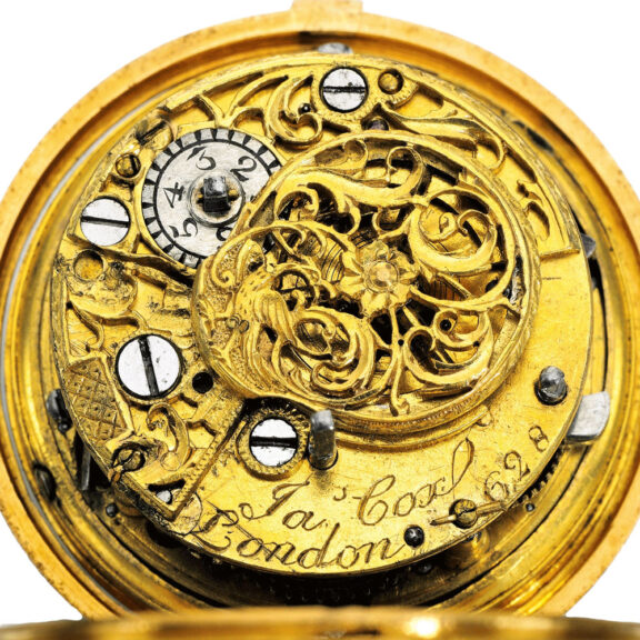 English matching pair of quarter repeating watches Circa 1770 English matching pair of quarter repeating watches Circa 1770