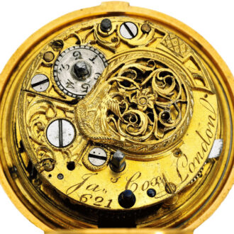 English matching pair of quarter repeating watches Circa 1770
