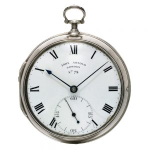 English pocket chronometer made by John Arnold Circa 1781
