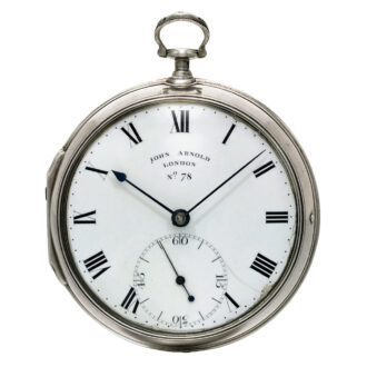 English pocket chronometer made by John Arnold Circa 1781
