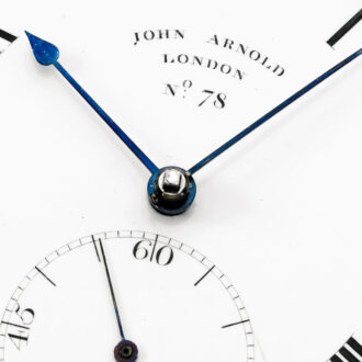 English pocket chronometer made by John Arnold Circa 1781