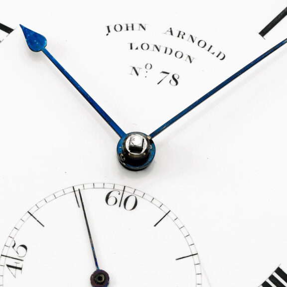 English pocket chronometer made by John Arnold Circa 1781 English pocket chronometer made by John Arnold Circa 1781