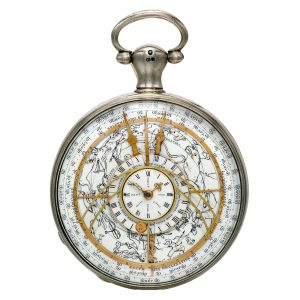 An English astronomical watch with annual calendar Circa 1783
