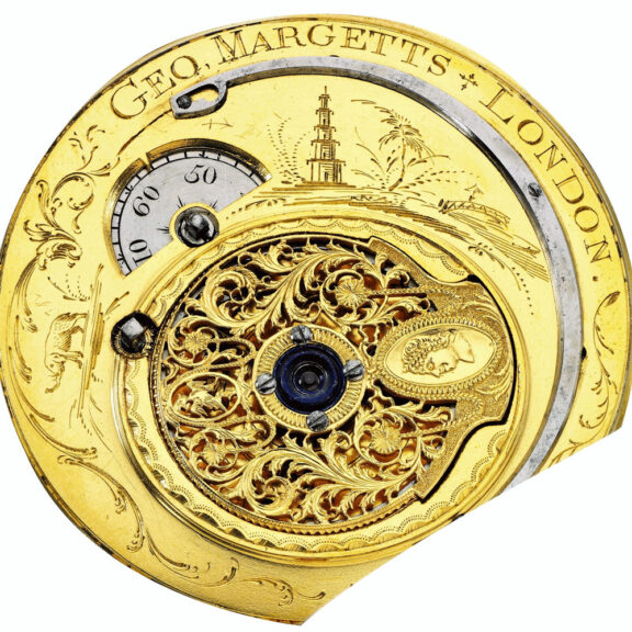 An English astronomical watch with annual calendar Circa 1783 An English astronomical watch with annual calendar Circa 1783