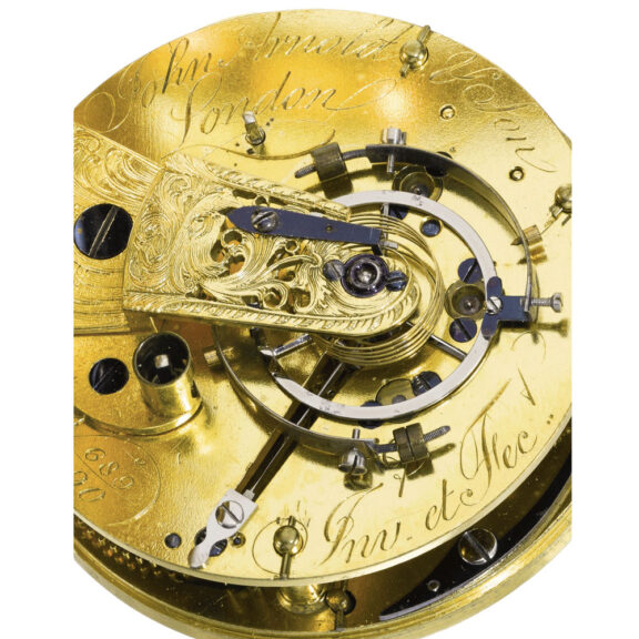 A very fine English gold cased chronometer watch Circa 1790 A very fine English gold cased chronometer watch Circa 1790
