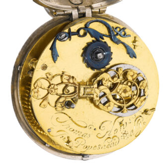 An English rare and small puritan verge watch Circa 1635
