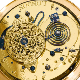 An English gold dump half quarter repeating duplex Circa 1799
