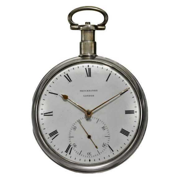 A very fine English silver pocket watch chronometer Circa 1807 A very fine English silver pocket watch chronometer Circa 1807