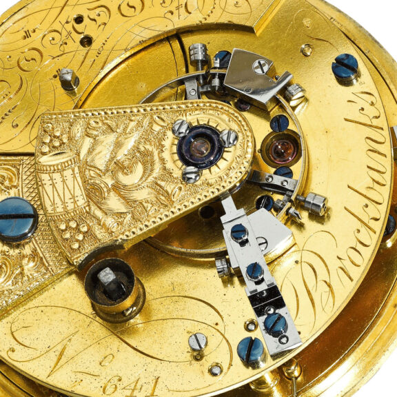 A very fine English silver pocket watch chronometer Circa 1807 A very fine English silver pocket watch chronometer Circa 1807