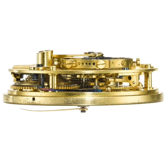 An English pocket chronometer in wooden deck box Circa 1811 An English pocket chronometer in wooden deck box Circa 1811