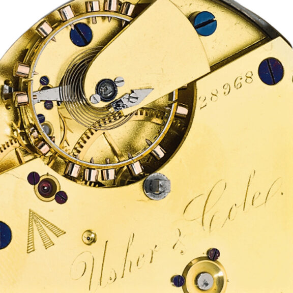 English explorer's watch with crown protection Circa 1893-1929 English explorer's watch with crown protection Circa 1893-1929