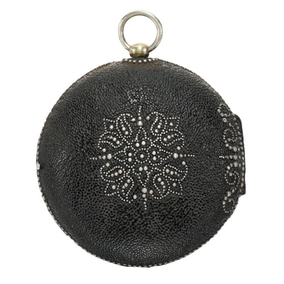 An English rare silver verge watch with date Circa 1665-1670 An English rare silver verge watch with date Circa 1665-1670