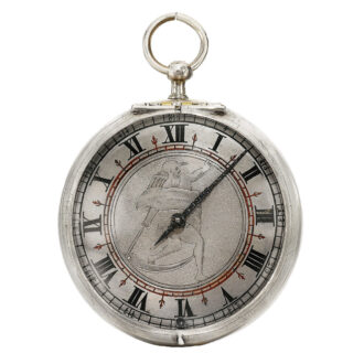 English watch, single handed and inner rotating hour Circa 1665