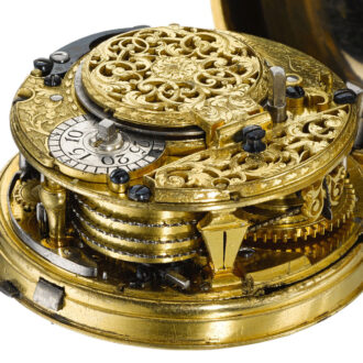 English quarter repeating verge by Thomas Tompion Circa 1710