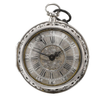 An English quarter repeating verge by Daniel Quare Circa 1705