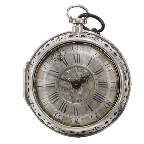 An English quarter repeating verge by Daniel Quare Circa 1705