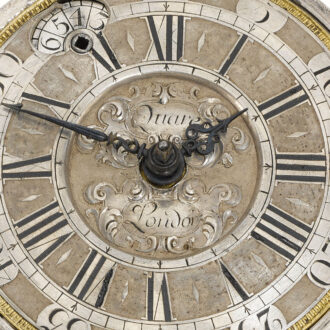 An English quarter repeating verge by Daniel Quare Circa 1705