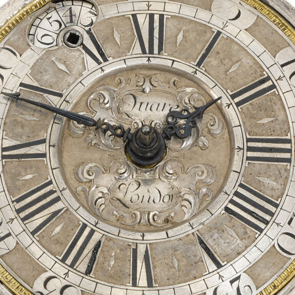 An English quarter repeating verge by Daniel Quare Circa 1705 An English quarter repeating verge by Daniel Quare Circa 1705