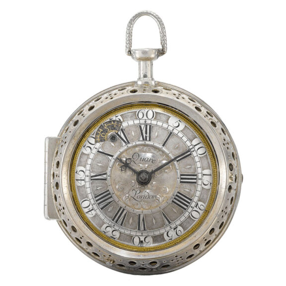 An English quarter repeating watch by Daniel Quare Circa 1705 An English quarter repeating watch by Daniel Quare Circa 1705