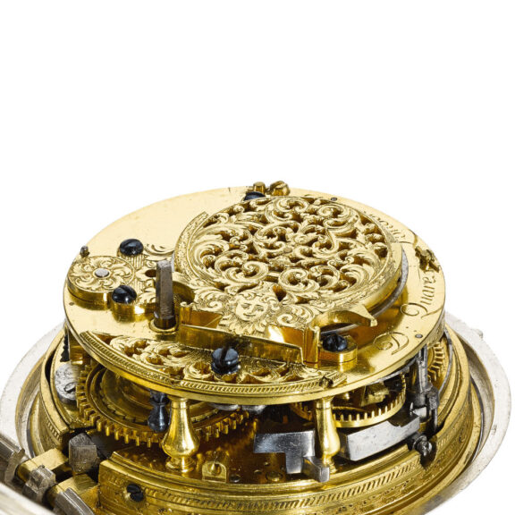 An English quarter repeating watch by Daniel Quare Circa 1705 An English quarter repeating watch by Daniel Quare Circa 1705