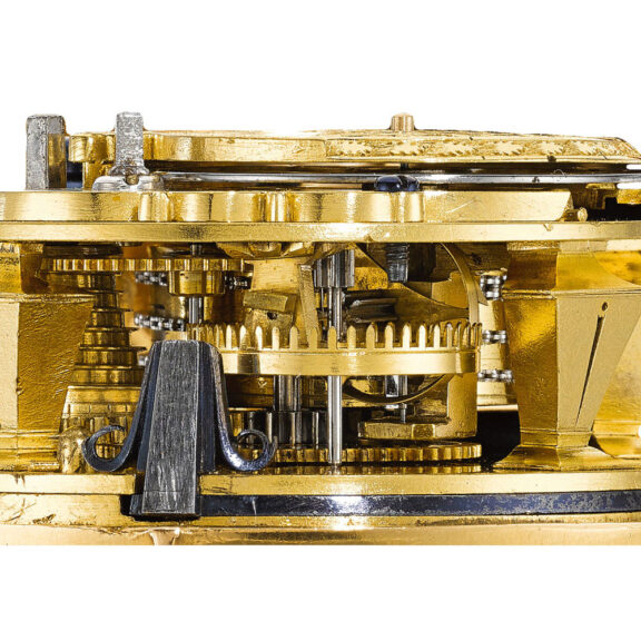A fine gold English verge with date by George Graham Circa 1713 A fine gold English verge with date by George Graham Circa 1713