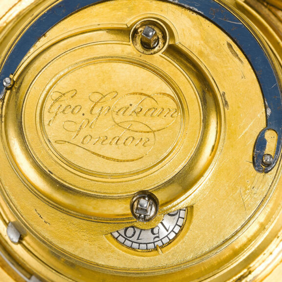 English quarter repeater cylinder by George Graham Circa 1733 English quarter repeater cylinder by George Graham Circa 1733