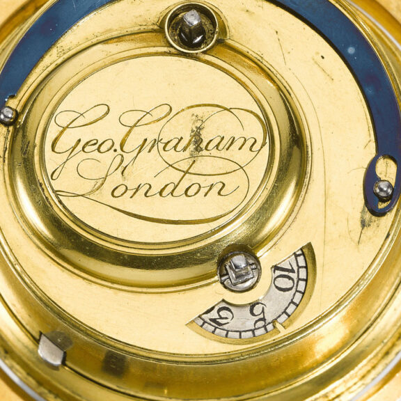 English quarter repeating watch by George Graham Circa 1739 English quarter repeating watch by George Graham Circa 1739