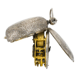 An English rare and small silver verge watch Circa 1645-1650 An English rare and small silver verge watch Circa 1645-1650