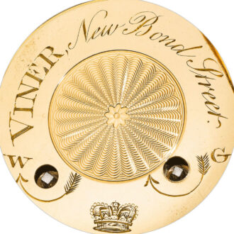 An English alarm, quarter repeating duplex watch Circa 1814