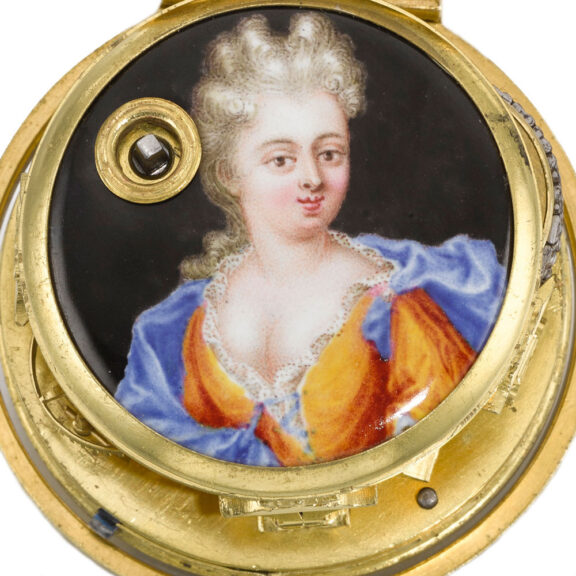 An English verge, tortoiseshell, date, mock pendulum Circa 1700 An English verge, tortoiseshell, date, mock pendulum Circa 1700An English verge, tortoiseshell, date, mock pendulum Circa 1700